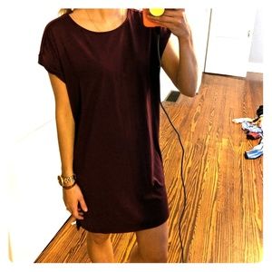 Maroon dress